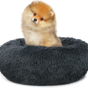 Leobert Sp. Z O. o. Legowisko Pluszowe S 40cm Ciemnoszary