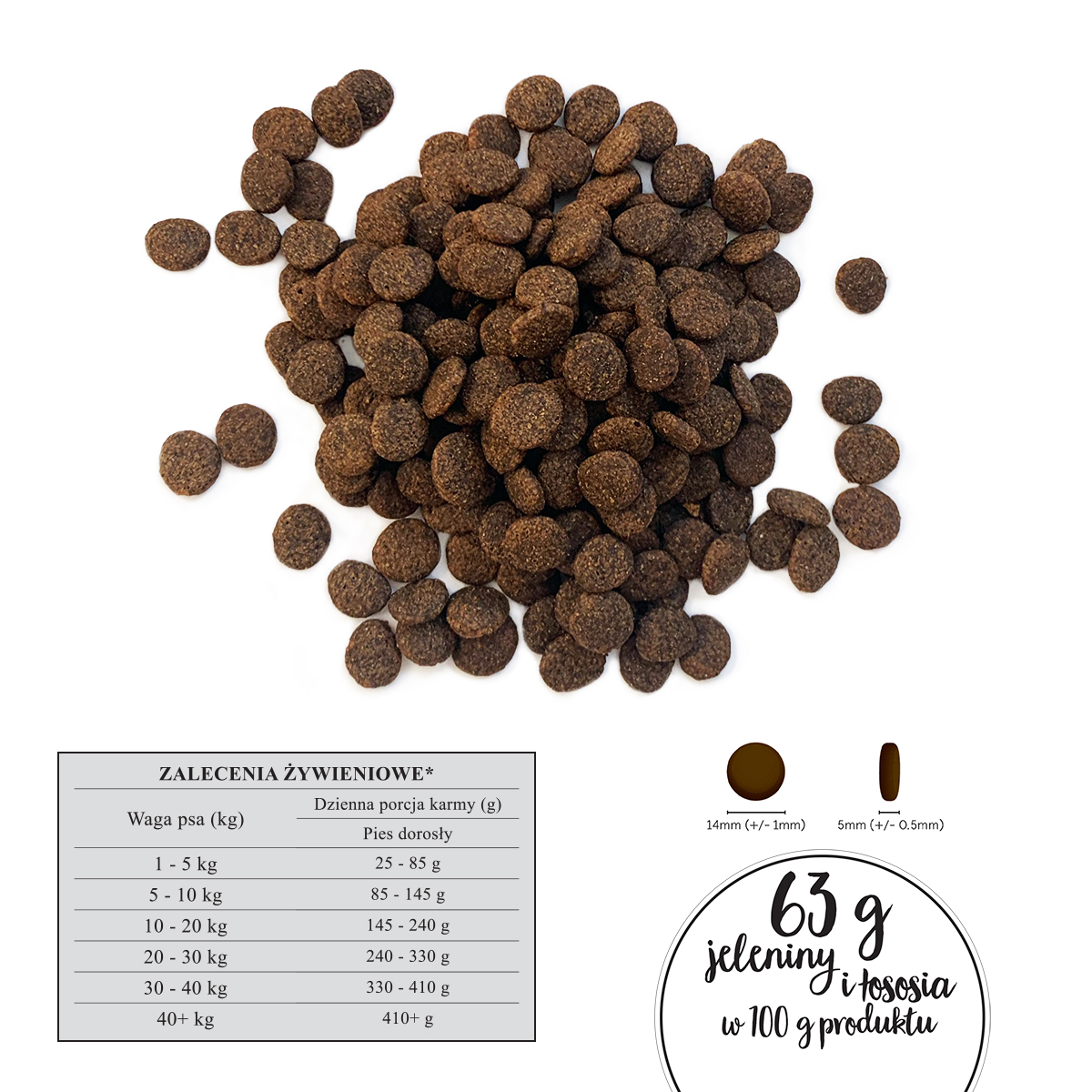 Paka Zwierzaka Dziczyzna, Łosoś I Słodkie Ziemniaki 2kg - obrazek 3