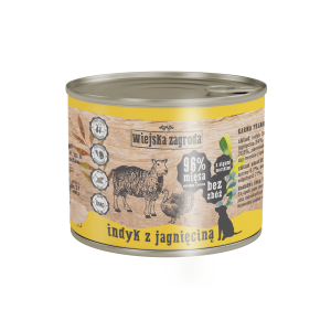 Wiejska Zagroda Indyk Z Jagnięciną 200g