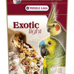 Versele-Laga Exotic Light - Mieszanka Z Prażonymi Ziarnami Dla Dużych I Średnich Papug 750g