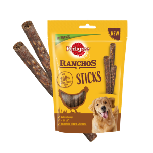 Pedigree Ranchos Sticks Przysmaki Dla Psa Z Wątróbką Z Kurczaka 60g