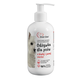 OVER ZOO Odżywka Dla Psa Do Białej I Jasnej Sierści 240ml