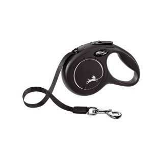 Flexi Smycz New Classic XS Taśma 3m Do 12kg Czarna