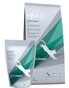 TROVET WRD Weight & Diabetic Dla Kota 3kg