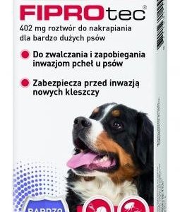 BEAPHAR Fiprotec XL Dla Psów Od 40 Do 60kg 402mg