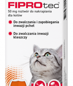 BEAPHAR Fiprotec M 1 Pipeta Kropli Przeciwko Ektopasożytom Dla Kotów 50mg