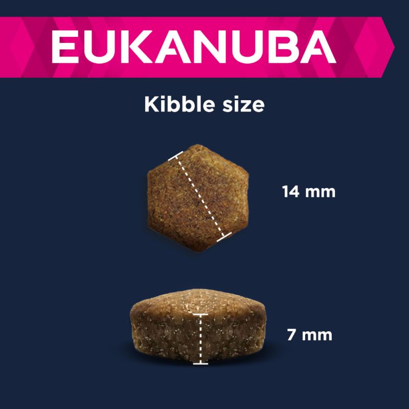 Eukanuba Mature&Senior Small & Medium Breeds Lamb & Rice 12kg - obrazek 2