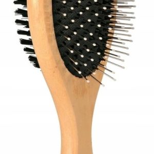 Trixie Szczotka Drewniana Dwustronna Dla Psa I Kota  5x17cm