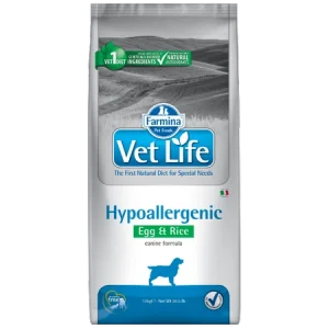 Farmina Vet Life Canine Hypoallergenic Egg&Rice 12kg