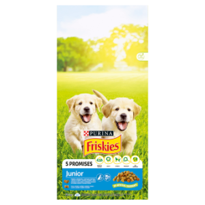 PURINA Friskies Junior Z Kurczakiem Mlekiem I Warzywami 15kg