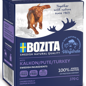 BOZITA Dog Indyk W Galarecie 370g
