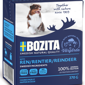 BOZITA Dog Renifer W Galarecie 370g