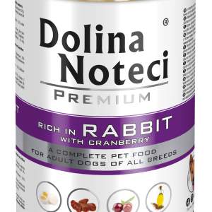 Dolina Noteci Premium Królik Z Żurawiną 400g