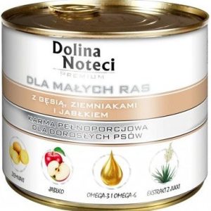 Dolina Noteci Premium Dla Psów Małych Ras Z Gęsią, Ziemniakami I Jabłkiem 185g