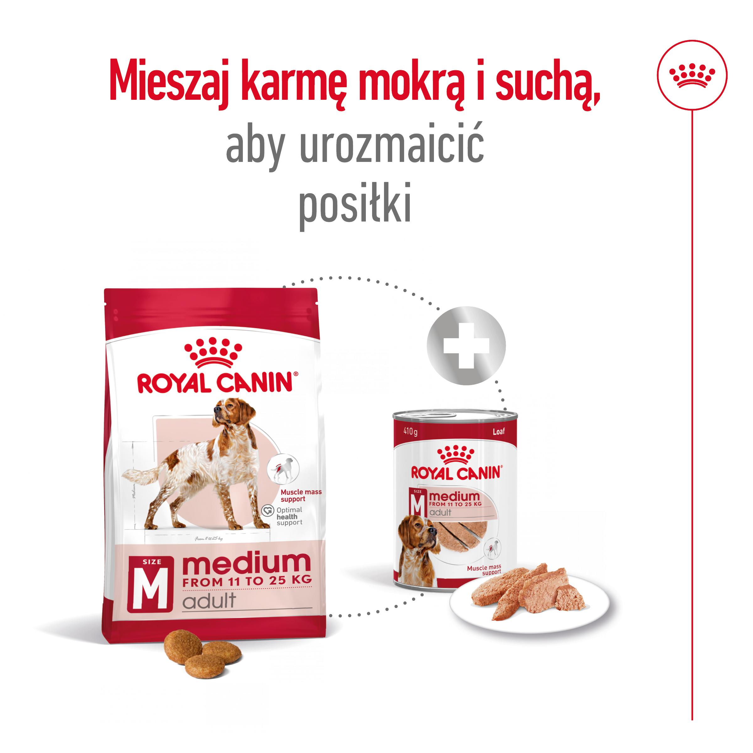 ROYAL CANIN Medium Adult 15kg - obrazek 9