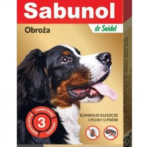 Laboratorium DermaPharm Sabunol Obroża Ozdobna Złota 50cm