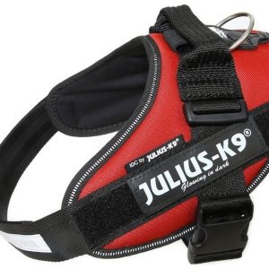 Julius-K9 Szelki 71-96cm/50mm Czerwone Rozmiar 2