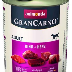 Animonda GranCarno Adult Dog Wołowina I Serca 800g