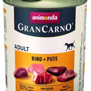 Animonda GranCarno Adult Dog Wołowina + Indyk 800g