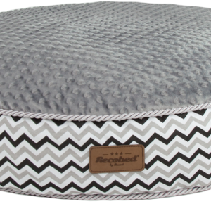 RECOBED Pufa Crete Szara S 50cm