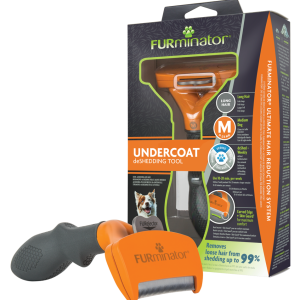 FURMINATOR Narzędzie Do Wyczesywania Podszerstka Dla Długowłosych Psów Średnich Ras