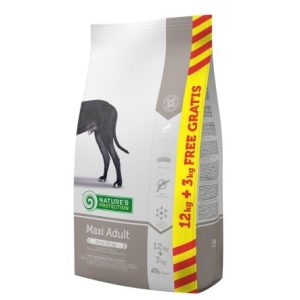 Nature's Protection Maxi Adult 12kg + 3kg Gratis