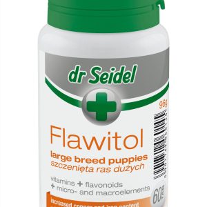 Laboratorium DermaPharm Dr Seidel Flawitol Dla Szczeniąt Ras Dużych 60 Tabletek