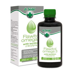 Laboratorium DermaPharm Dr Seidel Flawitol Omega 3 Z Lecytyną 250ml