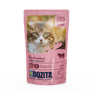 BOZITA Kawałki W Sosie Z Wołowiną 85g