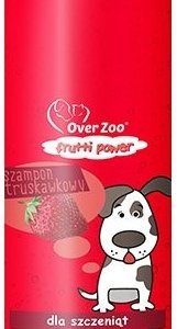 OVER ZOO Szampon Frutti Power Truskawkowy Dla Szczeniąt 200ml