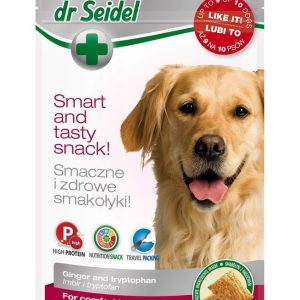 Laboratorium DermaPharm Dr Seidel Smakołyki Na Spokojną Podróż Dla Psów 90g