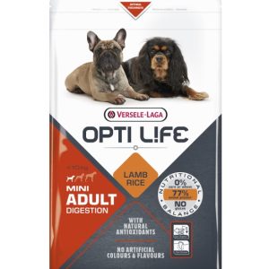 Versele-Laga Opti Life Adult Digestion Mini Z Jagnięcina I Ryżem 2,5kg
