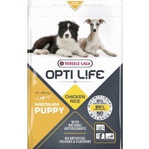 Versele-Laga Opti Life Puppy Medium Z Kurczakiem Dla Szczeniąt Średnich Ras 2,5kg