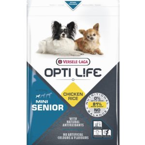 Versele-Laga Opti Life Senior Mini Z Kurczakiem Dla Małych Ras W Wieku Powyżej 7 Lat 2,5kg