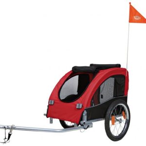 Trixie Przyczepa Rowerowa L Czarno-Czerwona