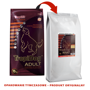 Tropidog Super Premium Adult Medium & Large Breed Kurczak I Łosoś 15kg