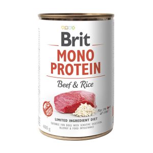 Brit Mono Protein Beef & Brown Rice 400g