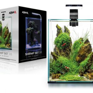 AQUAEL Shrimp Set Smart D&N 30 Akwarium Białe