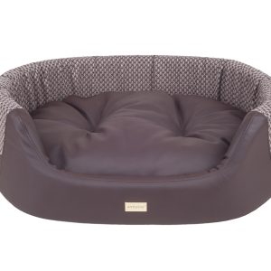 AMIPLAY Legowisko Elipsa Morgan Brązowe L