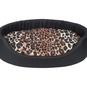 AMIPLAY Legowisko Owalne Fun Czarne S