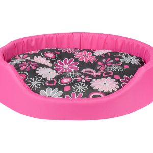 AMIPLAY Legowisko Owalne Fun Różowe S