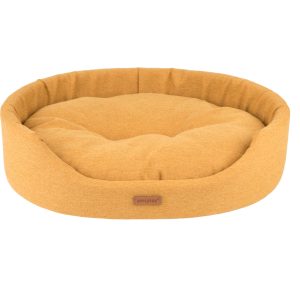 AMIPLAY Legowisko Owalne Montana Żółte M