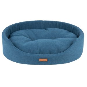 AMIPLAY Legowisko Owalne Montana Niebieskie S