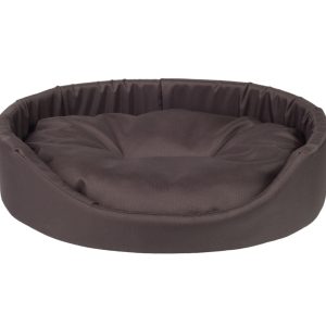 AMIPLAY Legowisko Owalne Basic Brązowe XS