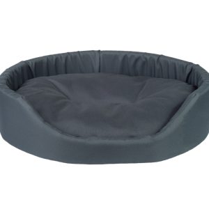 AMIPLAY Legowisko Owalne Basic Grafitowe M