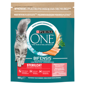 Purina One Cat Sterilcat Karma Z Łososiem Dla Kota 800g