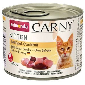 Animonda Cat Carny Kitten Koktajl Drobiowy 200g