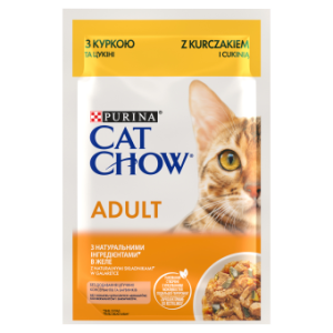 Purina Cat Chow Adult Kurczak I Cukinia 85g