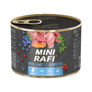 Dolina Noteci Mini Rafi Z Jagnięciną 185g