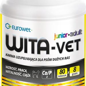 Eurowet Wita-Vet Junior+Adult 8g 80tab